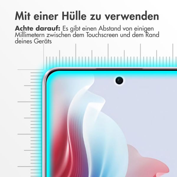Accezz Screen Protector aus gehärtetem Glas Oppo Reno 11 F
