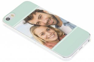 Gestalte deine eigene Clear Case Apple iPhone SE (2016) / 5 / 5s - Transparent