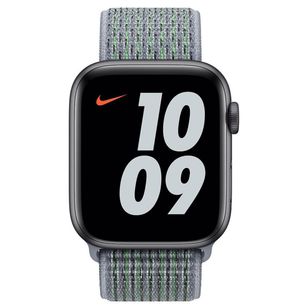 Apple Nike Sport Loop Armband für Apple Watch | 44/45/46/49 mm - Obsidian Mist