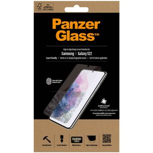 PanzerGlass Case Friendly Displayschutzfolie Schwarz Samsung Galaxy S22