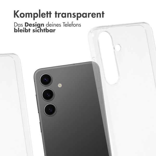 Accezz 100% recyceltes TPU Clear Cover Samsung Galaxy S24 Plus - Transparent