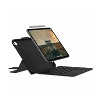 UAG Bluetooth-Tastatur Klapphülle mit Trackpad in fabrikverpackung für das Apple iPad 11 (2025) 11 Zoll A16  / iPad 10 (2022) 10.9 Zoll - QWERTY / UK - Schwarz