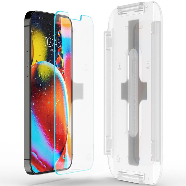 Spigen GLAStR Fit Displayschutzfolie 2er-Pack + Applicator Apple iPhone 13 Pro Max
