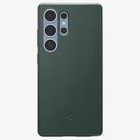 Spigen Thin Fit Backcover mit MagSafe Samsung Galaxy S25 Ultra - Abyss Green