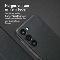 Accezz 2-in-1 Klapphülle aus Leder mit MagSafe Samsung Galaxy S23 - Onyx Black