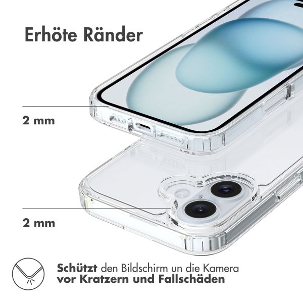 Accezz Xtreme Impact Case Apple iPhone 16 - Transparent