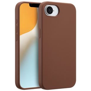 Accezz Liquid Silikoncase mit MagSafe Apple iPhone 17e / 16e - New Tea Brown