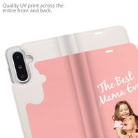 Gestalte deine eigene Compact Gel Klapphülle Samsung Galaxy A36 - Weiß