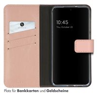 Selencia Echtleder Klapphülle Samsung Galaxy S23 Plus - Dusty Pink