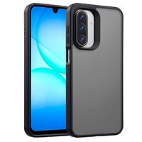 Accezz Rugged Frosted Back Cover Samsung Galaxy A17 (5G) / (4G) - Schwarz