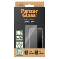 PanzerGlass Ultra-Wide Fit Antibakterieller Displayschutz Xiaomi 15 Pro