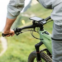 SP Connect Universal Bike Mount Fahrrad-Handyhalterung für SPC+ Hüllen - Schwarz