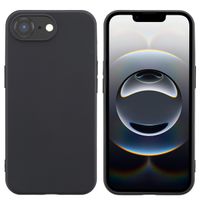 Accezz Color TPU Hülle Apple iPhone 17e / 16e - Schwarz