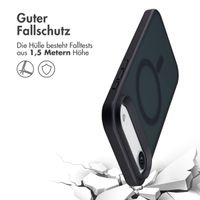 Accezz Rugged Frosted Back Cover mit MagSafe Apple iPhone Air - Schwarz