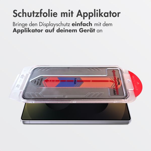 Accezz Sichtschutz-Schutzglas mit Applikator Samsung Galaxy S26 Ultra