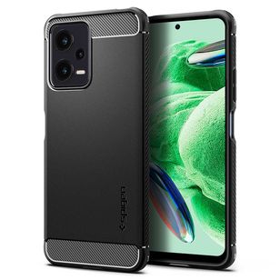 Spigen Rugged Armor Case Xiaomi Redmi Note 12 - Schwarz