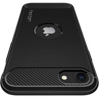 Spigen Rugged Armor Case Apple iPhone SE (2022 / 2020) - Schwarz