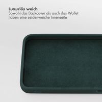 Accezz Edge abnehmbare Bookcase mit MagSafe Samsung Galaxy A27 (5G) - Grün