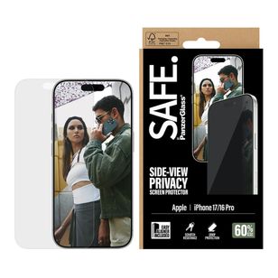 SAFE by PanzerGlass Ultra Wide Fit Screen Protector mit Sichtschutz inkl. Applikator Apple iPhone 17