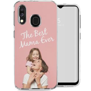 Gestalte deine eigene Clear Case Samsung Galaxy A20e - Transparent