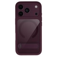 Accezz Hold Backcover mit MagSafe Apple iPhone 18 Pro / 17 Pro - Dark Cherry