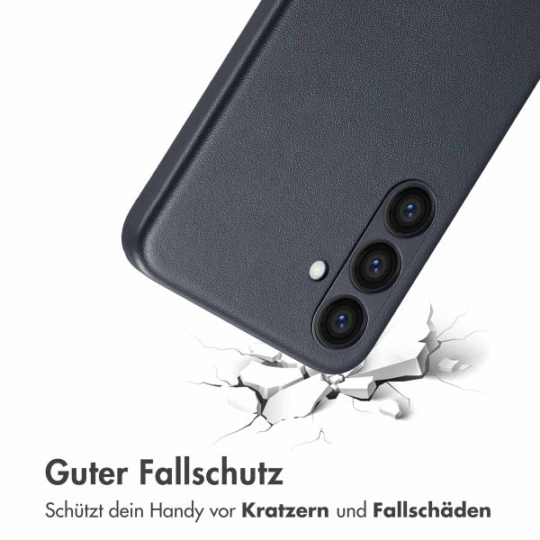 Accezz MagSafe Leather Backcover Samsung Galaxy S24 Plus - Onyx Black
