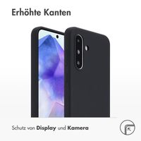 Accezz Liquid Silikoncase Samsung Galaxy A36 / A56 - Schwarz