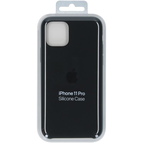 Apple Silikoncase Apple iPhone 11 Pro - Schwarz