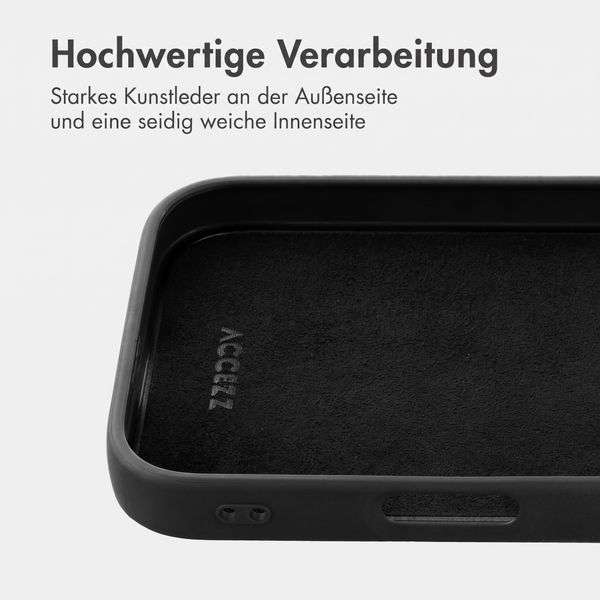 Accezz Backcover mit MagSafe Apple iPhone 18 Pro / 17 Pro - Schwarz