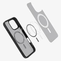 Spigen Ultra Hybrid Backcover MagSafe Apple iPhone 16 Pro Max - Frost Black