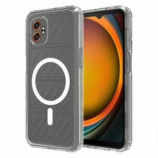 Accezz Xtreme Impact Backcover mit MagSafe Samsung Galaxy Xcover 7 Pro - Transparent