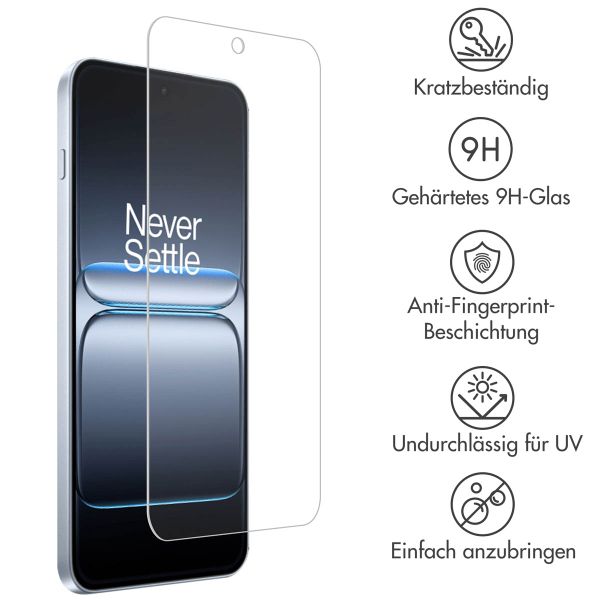 Accezz Screen Protector aus gehärtetem Glas OnePlus Nord 5