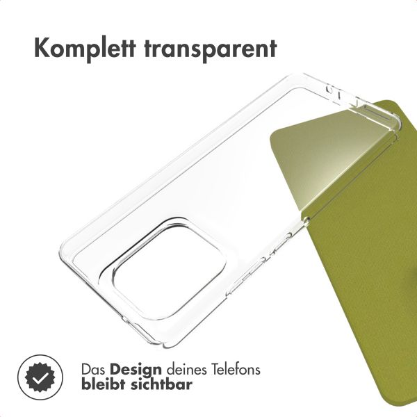 Accezz Clear TPU Backcover Motorola Moto G86 Power - Transparent