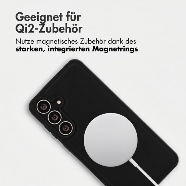 Accezz Backcover mit MagSafe Samsung Galaxy S25 FE - Schwarz