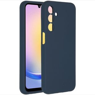Accezz Liquid Silikoncase Samsung Galaxy A25 (5G) - Dunkelblau
