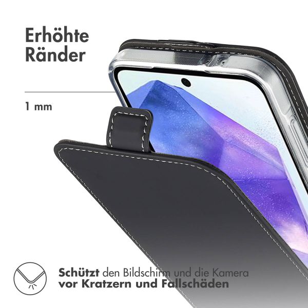 Accezz Flip Case Samsung Galaxy A36 - Schwarz