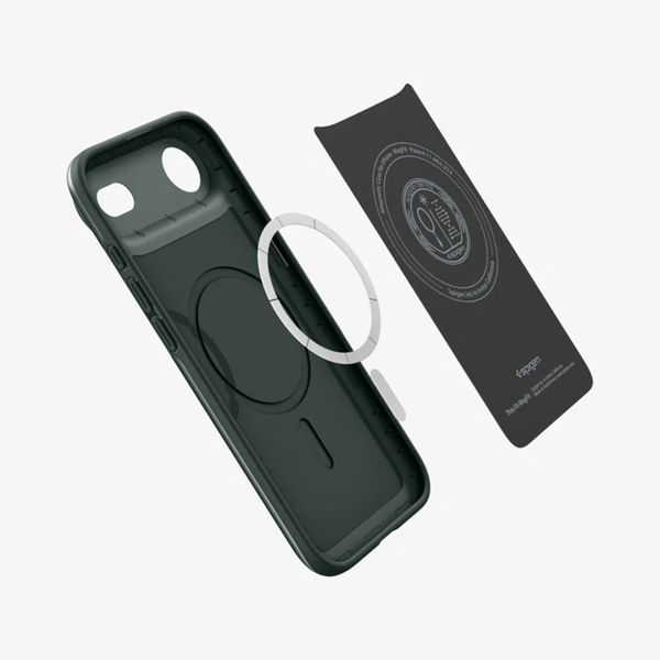 Spigen Thin Fit Backcover mit MagSafe Apple iPhone Air - Abyss Green