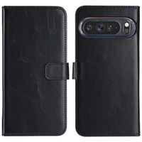 Selencia Echtleder Klapphülle Google Pixel 9 Pro XL - Schwarz