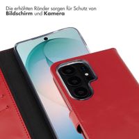 Selencia Echtleder Klapphülle Samsung Galaxy S26 Ultra - Rot