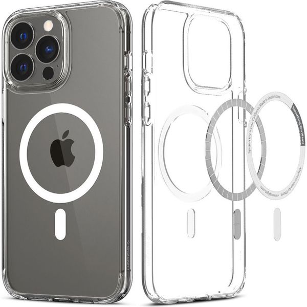Spigen Ultra Hybrid Backcover MagSafe Apple iPhone 13 Pro Max - Crystal Clear