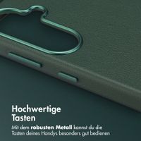 Accezz MagSafe Leather Backcover Samsung Galaxy S26 - Cedar Green