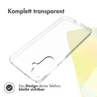 Accezz Clear TPU Backcover Samsung Galaxy A36 - Transparent