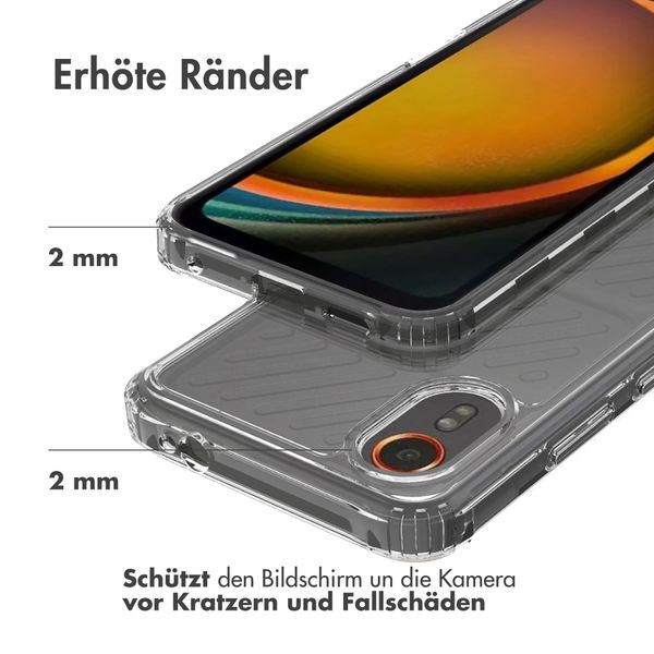 Accezz Xtreme Impact Case Samsung Galaxy Xcover 7 - Transparent