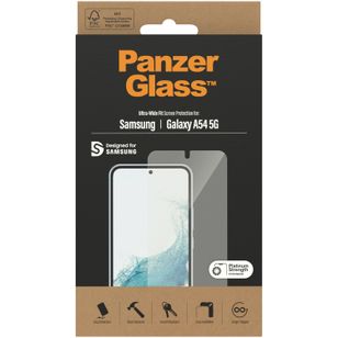 PanzerGlass Ultra-Wide Fit Antibakterieller Displayschutz Samsung Galaxy A54 (5G)