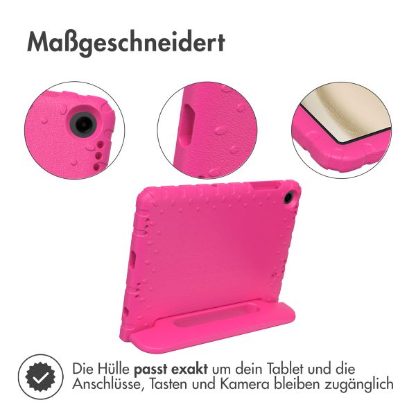 Accezz SchutzHülle mit Handgriff kindersicher Samsung Galaxy Tab A11 Plus / A9 Plus - Rosa