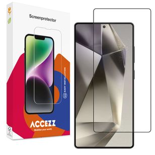 Accezz Full Cover Screen Protector aus gehärtetem Glas Samsung Galaxy S25 Ultra