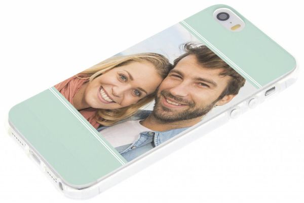 Gestalte deine eigene Clear Case Apple iPhone SE (2016) / 5 / 5s - Transparent