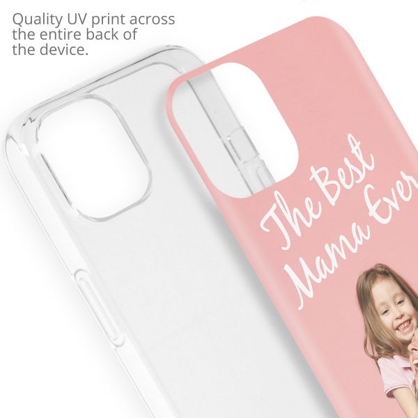 Gestalte deine eigene Clear Case Apple iPhone 13 - Transparent