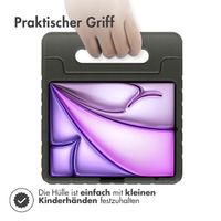 Accezz SchutzHülle mit Handgriff kindersicher Apple iPad Air 11 Zoll (2026) M4 / (2025) M3 / (2024) M2 - Schwarz