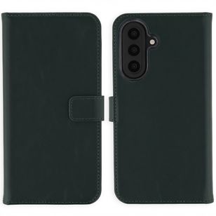Selencia Echtleder Klapphülle Samsung Galaxy A57 (5G) - Grün